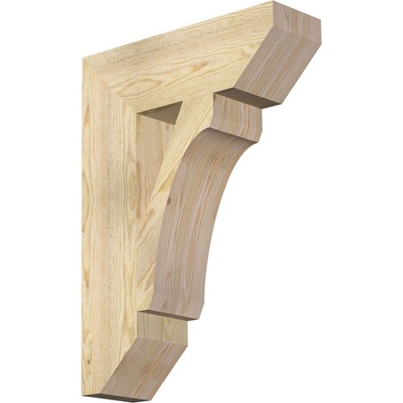 Ekena Millwork Legacy Slat Rough Sawn Bracket, Douglas Fir, 6"W x 20"D x 28"H BKT06X20X28LEC06RDF